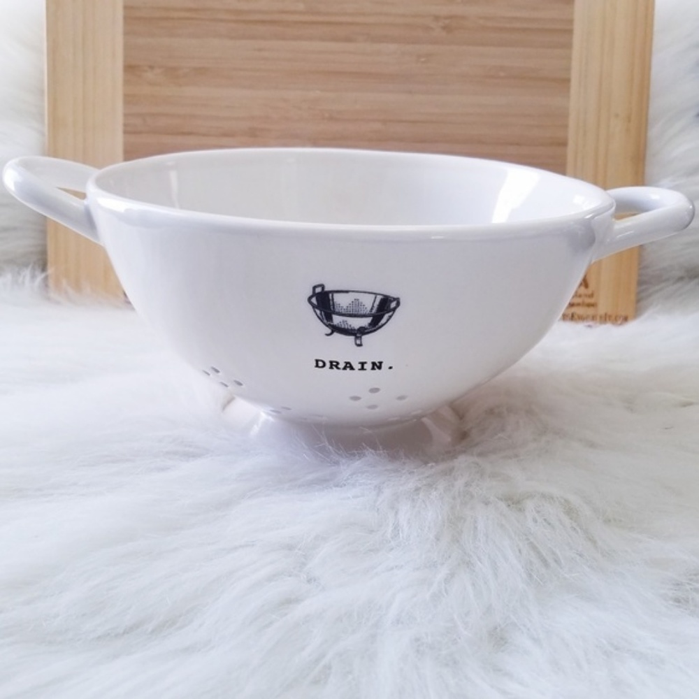New Rae Dunn Drain Colander Icon Set